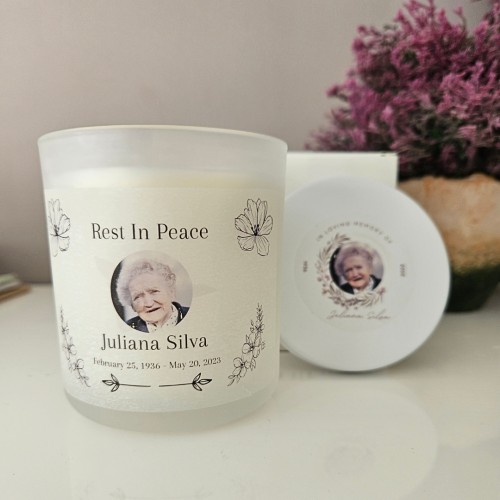 Memorial Candle| Personalised Memorial Candles NZ | Soy Wax Candle