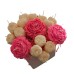 Luxury Scented Peony Candle Bouquet