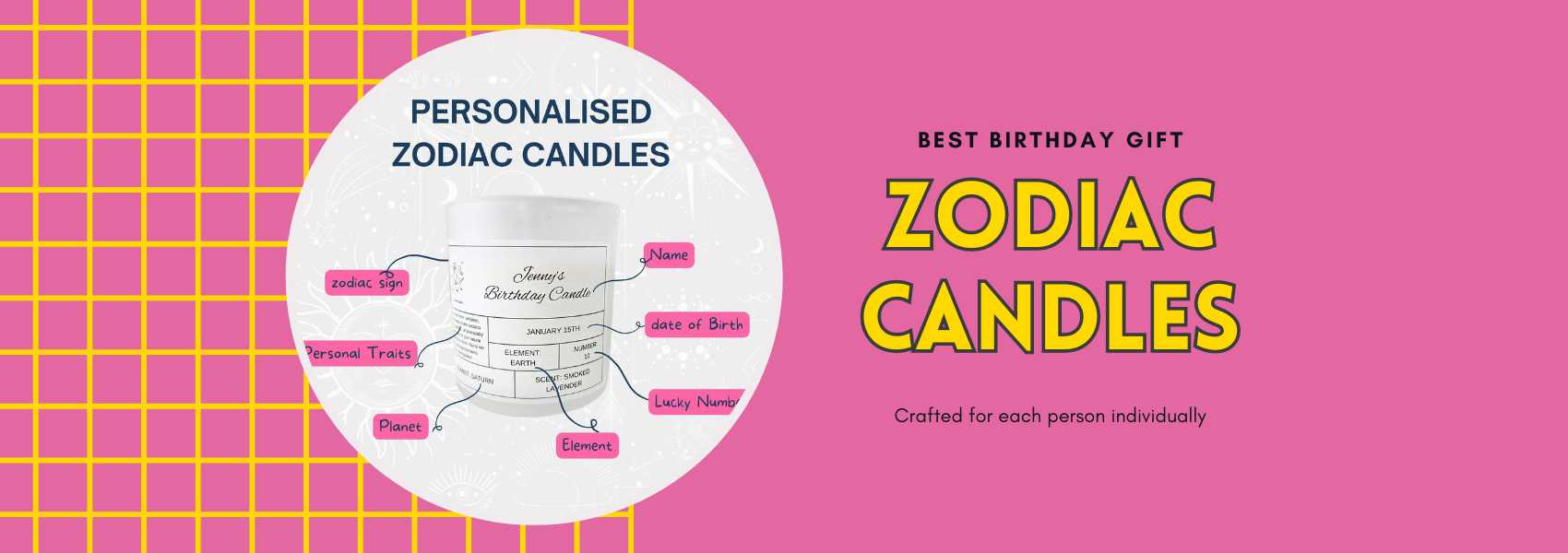 zodiac candles